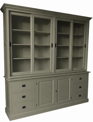 Buffetkast Lopik olijfgrijs 240 x 240cm, Ophalen of Verzenden, Nieuw