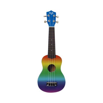 CLX Calista Rainbow Air sopraan ukulele, Ophalen of Verzenden, Nieuw