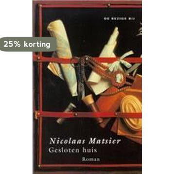 GESLOTEN HUIS - Nicolaas Matsier 9789023433125, Verzenden, Gelezen, Nicolaas Matsier