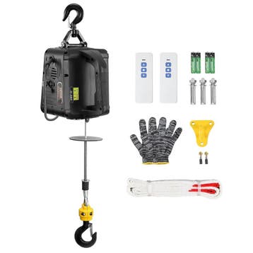 Elektrische lier 500kg | 1500W | Retourdeal 35% Korting, Ophalen of Verzenden, Zo goed als nieuw, Elektrisch