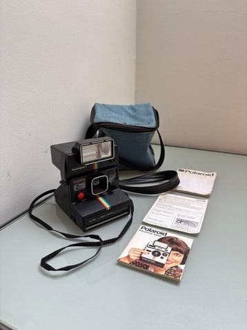 Polaroid Supercolor 1000 Deluxe + Polatronic 1 Flash +, Nieuw