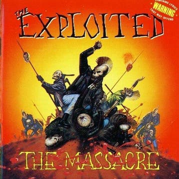 EXPLOITED - THE MASSACRE (2LP/BLUE), Verzenden, Nieuw in verpakking