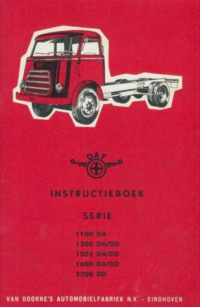 1964 DAF Trucks Instructieboekje Nederlands, Auto diversen, Handleidingen en Instructieboekjes, Verzenden
