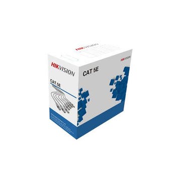 Hikvision DS-1LN5E-E/E UTP CAT5E Grijs 305 meter in doos, Verzenden, Nieuw