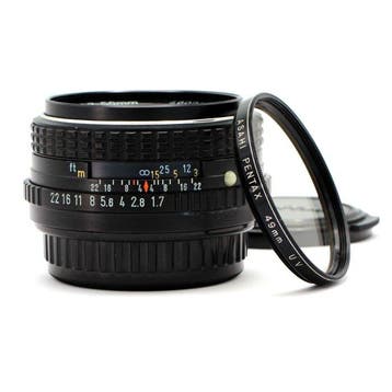 Pentax smc-M 1,7/50mm A met Pentax UV filter | Prime lens, Audio, Tv en Foto, Nieuw