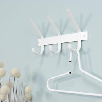 Spinder Design Dexter 3 wandkapstok - wit, Huis en Inrichting, Verzenden, Nieuw