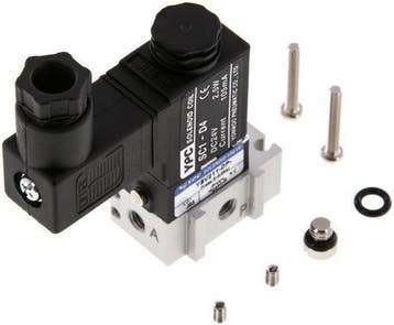 3/2 M5 NC Magneetventiel 12V DC 0-8bar/0-112psi YPC, Verzenden, Nieuw