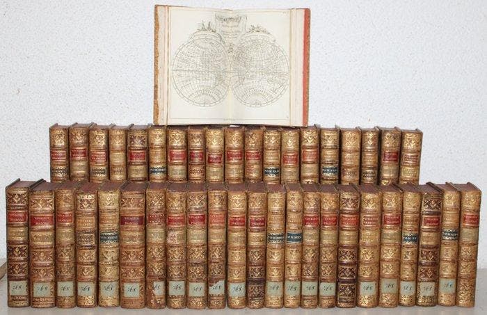 J. Delaporte - Le voyageur Francois, ou la connoissance de, Antiek en Kunst, Antiek | Boeken en Bijbels