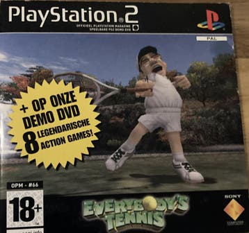 PS2 Demo DVD Everybodys Tennis (PS2 Games), Ophalen of Verzenden, Zo goed als nieuw