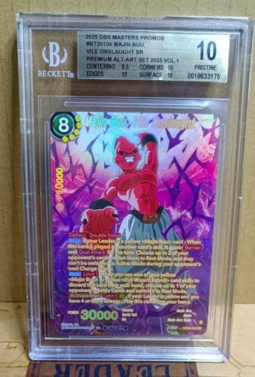 Bandai - 1 Graded card - Dragon Ball - Majin Buu Full art -, Nieuw
