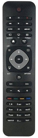Universele Philips Smart TV afstandsbediening, Verzenden, Nieuw