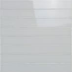 Wandtegel langwerpig vitral licht grijs 5x40 wandtegel, Ophalen, Nieuw, 10 m² of meer, Wandtegels