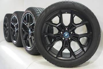 BMW 5 serie i5 G60 G61 942M 19 inch velgen Pirelli Winterban, Auto-onderdelen, Banden en Velgen, 19 inch, Gebruikt, Velg(en), Winterbanden