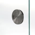 Schuifdeur komgreep zelfklevend (set van 2 stuks) - Antracie, Ophalen of Verzenden, Nieuw