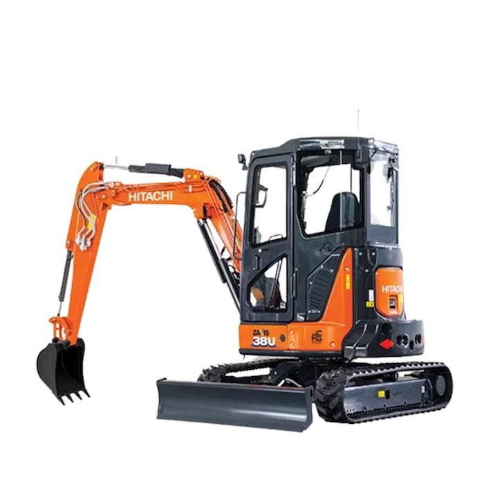 Hitachi-Landscros Hitachi minigraver ZX38U-6 - 18,8kW, Zakelijke goederen, Machines en Bouw | Kranen en Graafmachines, Graafmachine