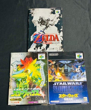 Nintendo - N64 - Zelda Ocarina of Time / Star Fox 64 / Star, Nieuw