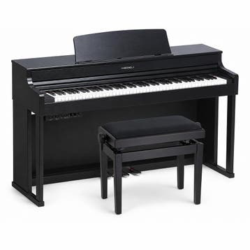 Medeli UP405E/BK Forte Series Digitale Piano met Kruk, Muziek en Instrumenten, Ophalen of Verzenden, Nieuw