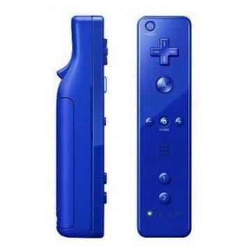 Wii Controller / Remote Motion Plus Blauw (Third Party), Ophalen of Verzenden, Zo goed als nieuw