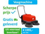 Veegmachine | achterloper | elektrisch vegen | waternevel, Verzenden