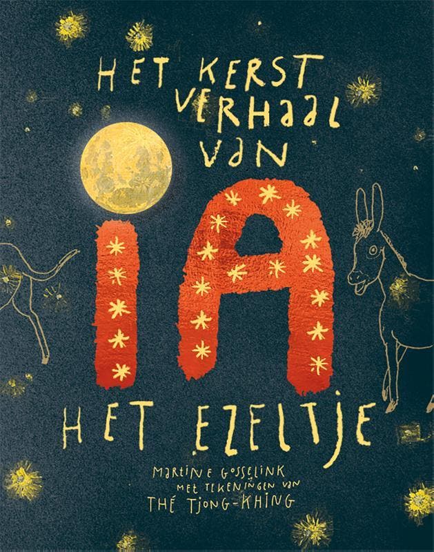 Het kerstverhaal van Ia, het ezeltje - Martine Gosselink, Boeken, Kinderboeken | Kleuters, Zo goed als nieuw, Verzenden