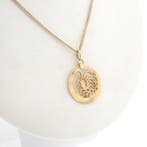 Fabiola gouden sterrenbeeld hanger; Schorpioen., Ophalen of Verzenden, Gebruikt, Goud, Overige merken