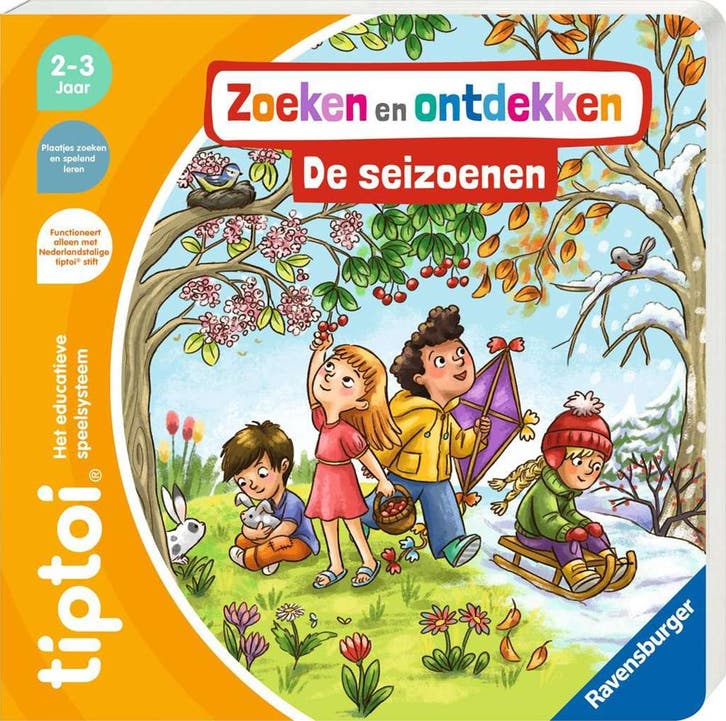 Tiptoi - Zoeken en Ontdekken - De seizoenen | Ravensburger -, Boeken, Overige Boeken, Nieuw, Verzenden