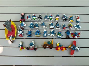 Schleich - Figuur - Diverse smurfen set 3 (33) - Plastic