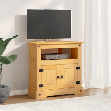 vidaXL Wandtafel Mexicaans grenenhout Corona-stijl 80x43x78, Verzenden, Nieuw, 60 cm of meer