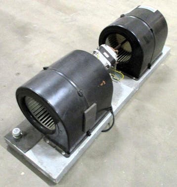 ELCO Tandem Centrifugaal Ventilator met condensator, 3BTB-CO, Gebruikt