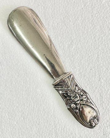 Zilver 835 - Schoenlepel Spatel (cosmetisch) - 15 cm