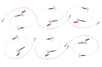Ultimate 7x7 Steelwire Deadbait Leader Set (6 stuks), Verzenden, Nieuw