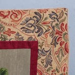 Wandkleed  floraal tapisserie  6 verschillende vlakken met b, Antiek en Kunst, Antiek | Meubels | Stoelen en Banken, Ophalen of Verzenden