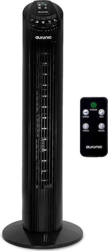 2dekans | Auronic Torenventilator - Staande Ventilator met, Witgoed en Apparatuur, Ophalen of Verzenden, Gebruikt