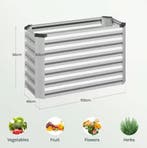 Stalen Verhoogd Bed: Roestvrij voor Tuin, Balkon, Groenten, Tuin en Terras, Bloempotten, Verzenden, Nieuw