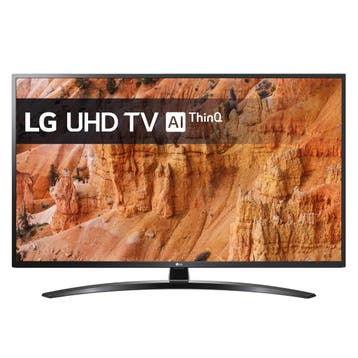 LG 55UM7450PLA - 55 inch 4K LED Smart TV, Audio, Tv en Foto, Televisies, Ophalen, 50 Hz, Zo goed als nieuw, 100 cm of meer