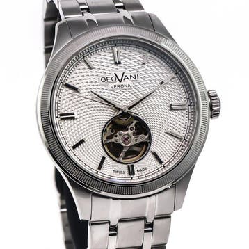 GEOVANI - Verona Open-Heart Swiss Automatic Watch -, Nieuw