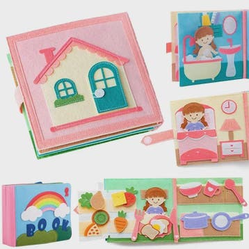 Montessori Busy Book voor Peuters - Interactief Leerboek voo, Verzenden, Nieuw