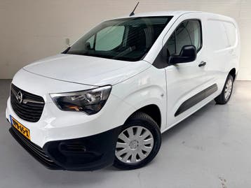 Opel Combo 1.5D 100pk euro6 L2H1 Edition, Airco, Groot Navig, Stof, Gebruikt, Euro 6, Wit