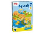 Jonge Dieren Puzzel (3 en 4 stukjes) | Haba - Puzzels, Verzenden, Nieuw