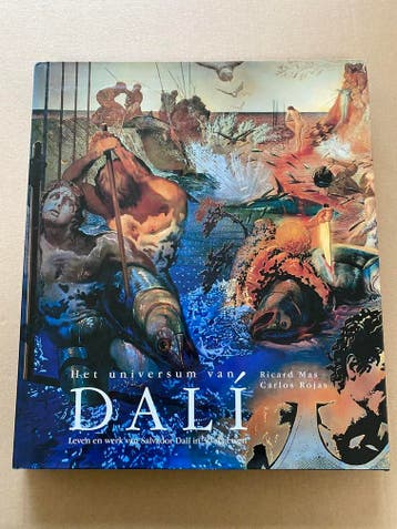 Monografie Salvador Dalí Alle facetten v. zijn kunst 280 blz, Verzenden, Zo goed als nieuw