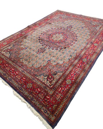 Perzisch tapijt Moud 307x206 wollen vloerkleed Iran, 200 cm of meer, Zo goed als nieuw, 200 cm of meer, Groot perzisch tapijt wollen vloerkleed handgeknoopt iran