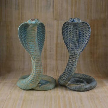 Levensechte Cobra Model Figuur - Hars Ornament voor Kinderen