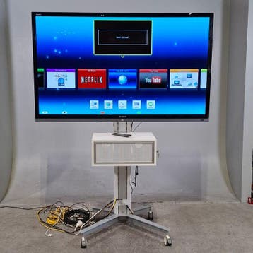 Verrijdbare tv, Sharp, LC70LE, Nieuw