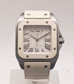 Cartier - Santos 100 Medium - W20129U2 - Dames - 2010-2020, Nieuw