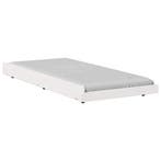 Logeerbed 75x190cm | retourdeal 60% korting, Verstelbaar, Wit, Nieuw, Modern