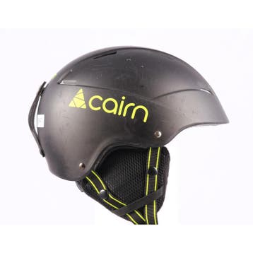 48 49 50 skihelm/snowboardhelm CAIRN LOC-ACTIVE J, Matte bla, Verzenden, Gebruikt