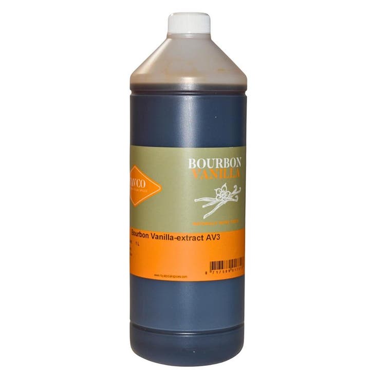 Vavco Vanille Extract Bourbon AV3 1 liter, Hobby en Vrije tijd, Taarten en Cupcakes maken, Nieuw, Verzenden