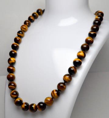 Kattenoog (Chrysoberil) - Natuurlijke bruine kattenoog -
