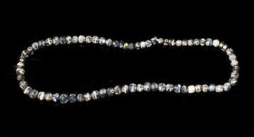 Islamitisch ketting met oogkralen - 41 cm