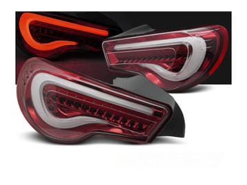 LED bar achterlichten Red White, Verzenden, Nieuw, Toyota